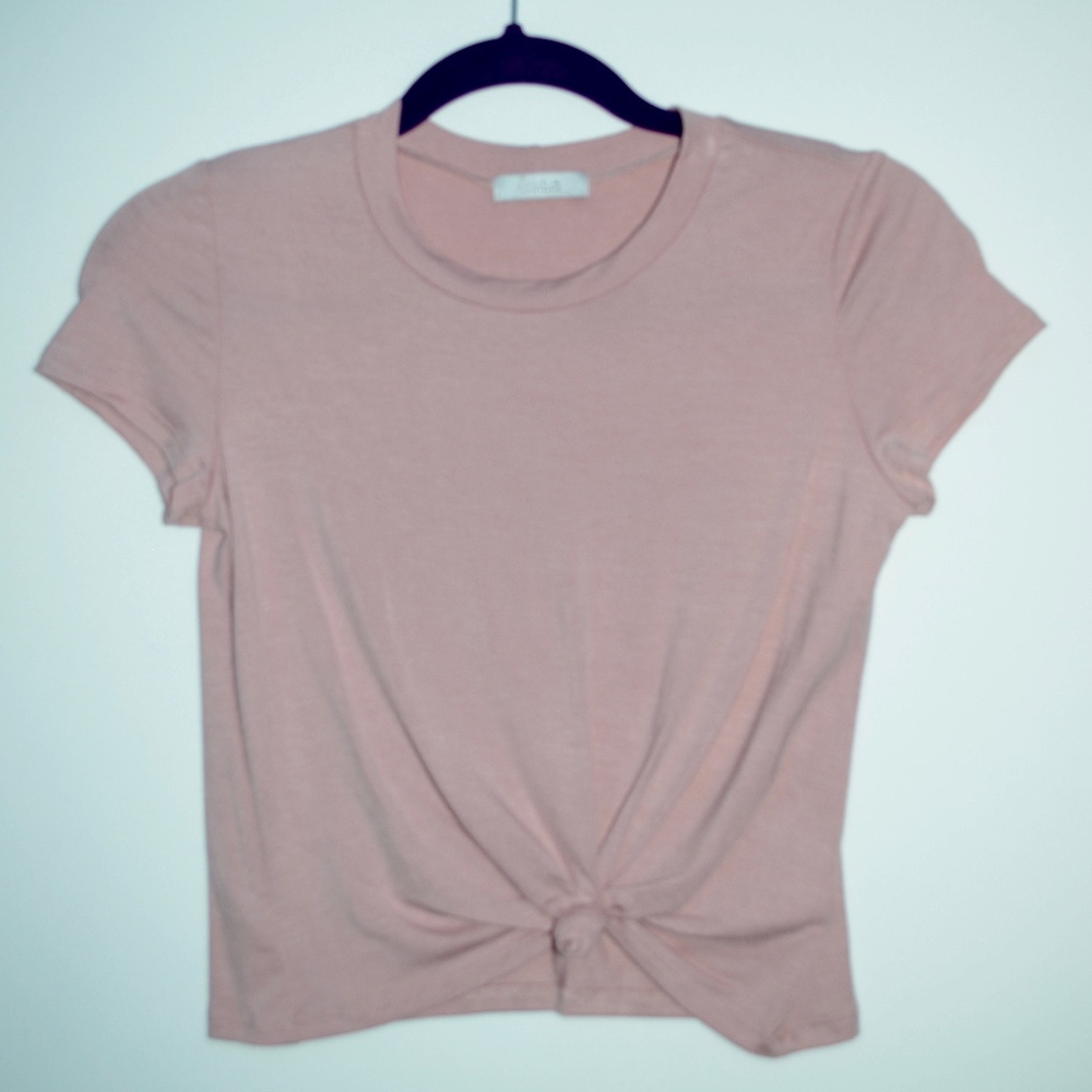 Tie Front Tee